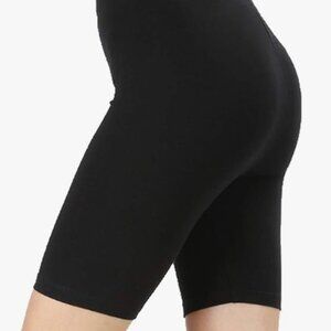 Black Biker Short